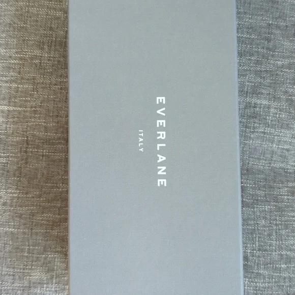 Everlane New Black  Leather Women's Loafers Oxfords Size 8 - 8.5 - Picture 6 of 6